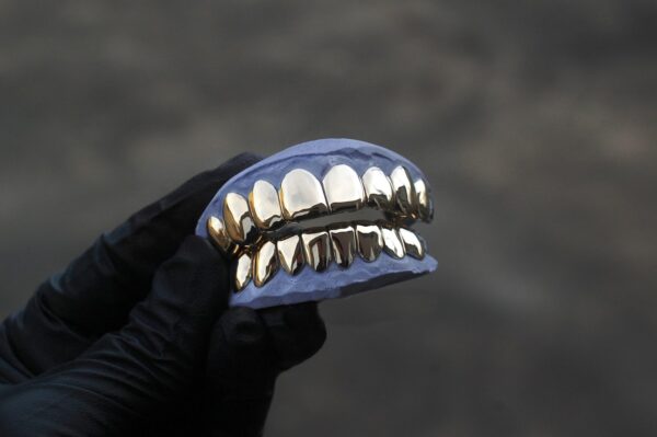 Yellow Gold Polished Solid Classic Grillz 14k - GotGrillz