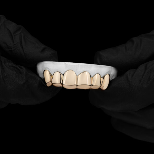 Yellow Gold Polished Solid Classic Grillz