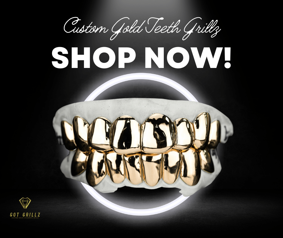 Shop Custom Gold Teeth Grillz in Houston Online GotGrillz